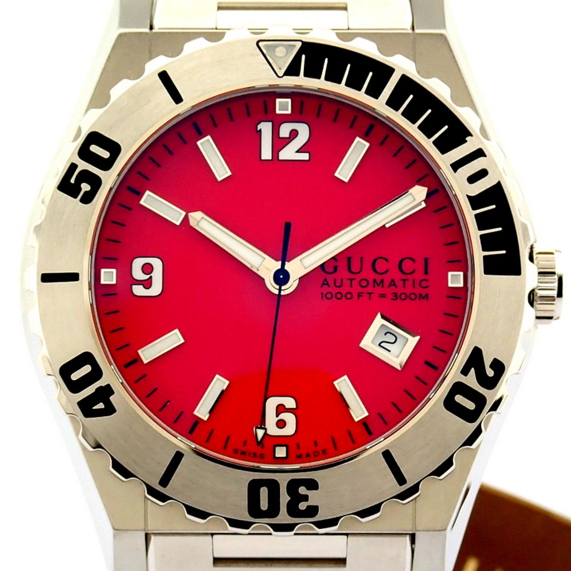 Gucci / Pantheon 115.2 (Brand New) - Gentlemen's Steel Wristwatch - Image 3 of 11