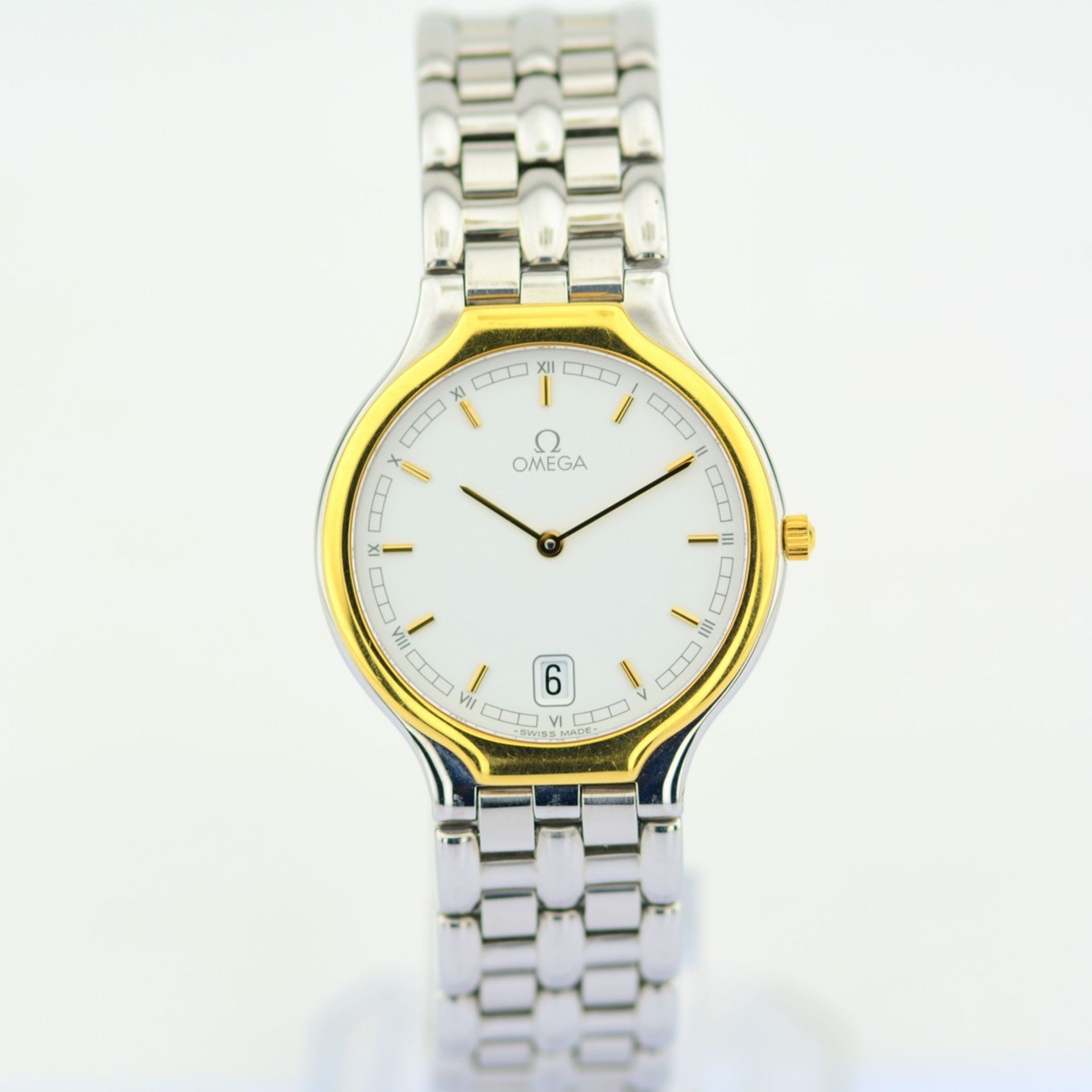 Omega / De Ville Symbol 18K Yellow Gold / S. Steel - Unisex Gold/Steel Wrist Watch - Image 2 of 7