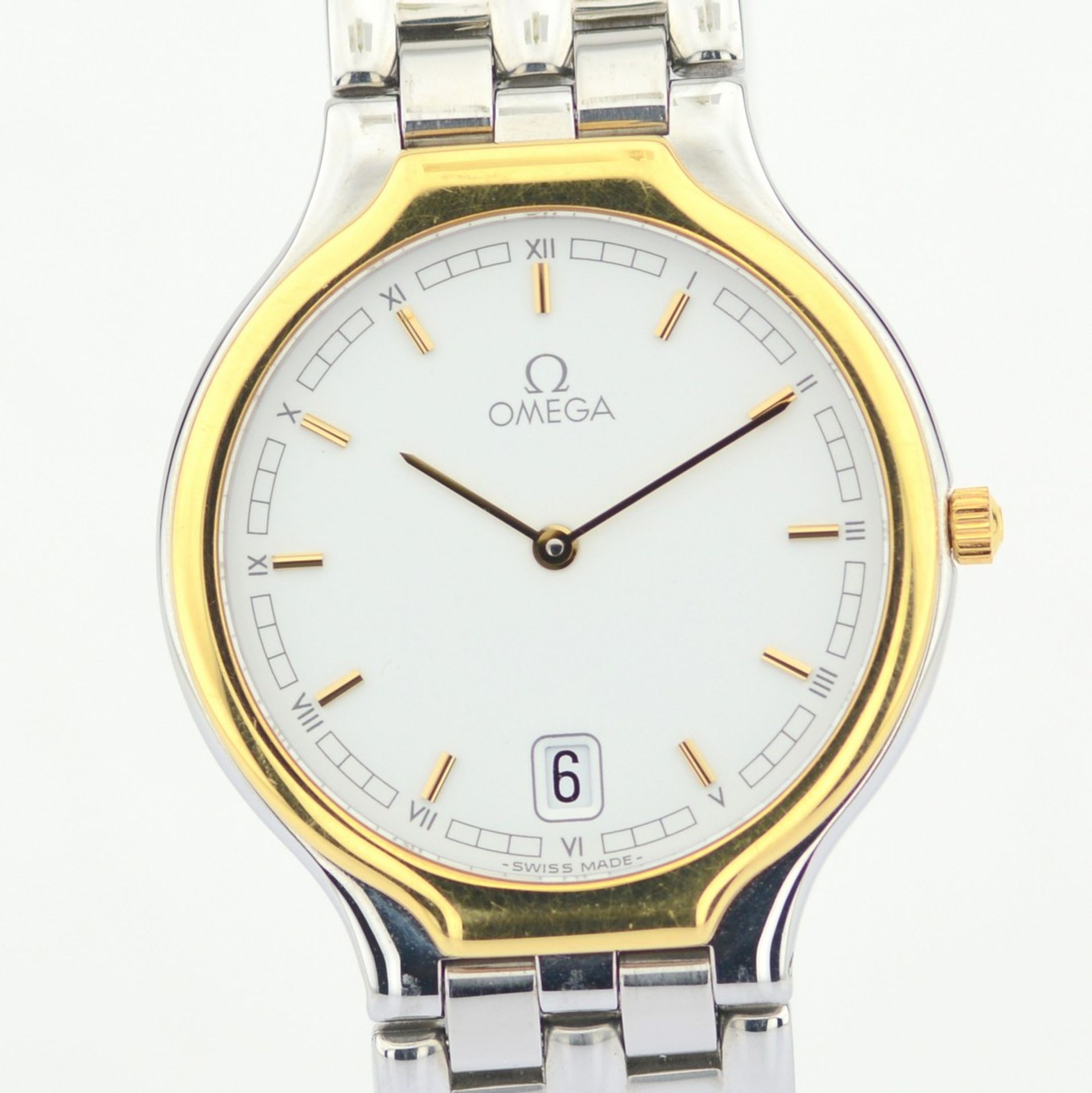 Omega / De Ville Symbol 18K Yellow Gold / S. Steel - Unisex Gold/Steel Wrist Watch