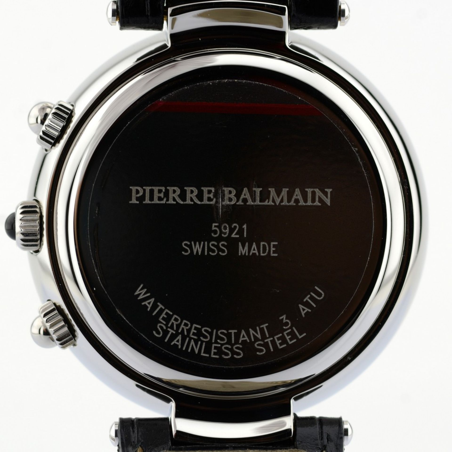 Pierre Balmain / Swiss Chronograph Date - Gentlemen's Steel Wristwatch - Image 3 of 9