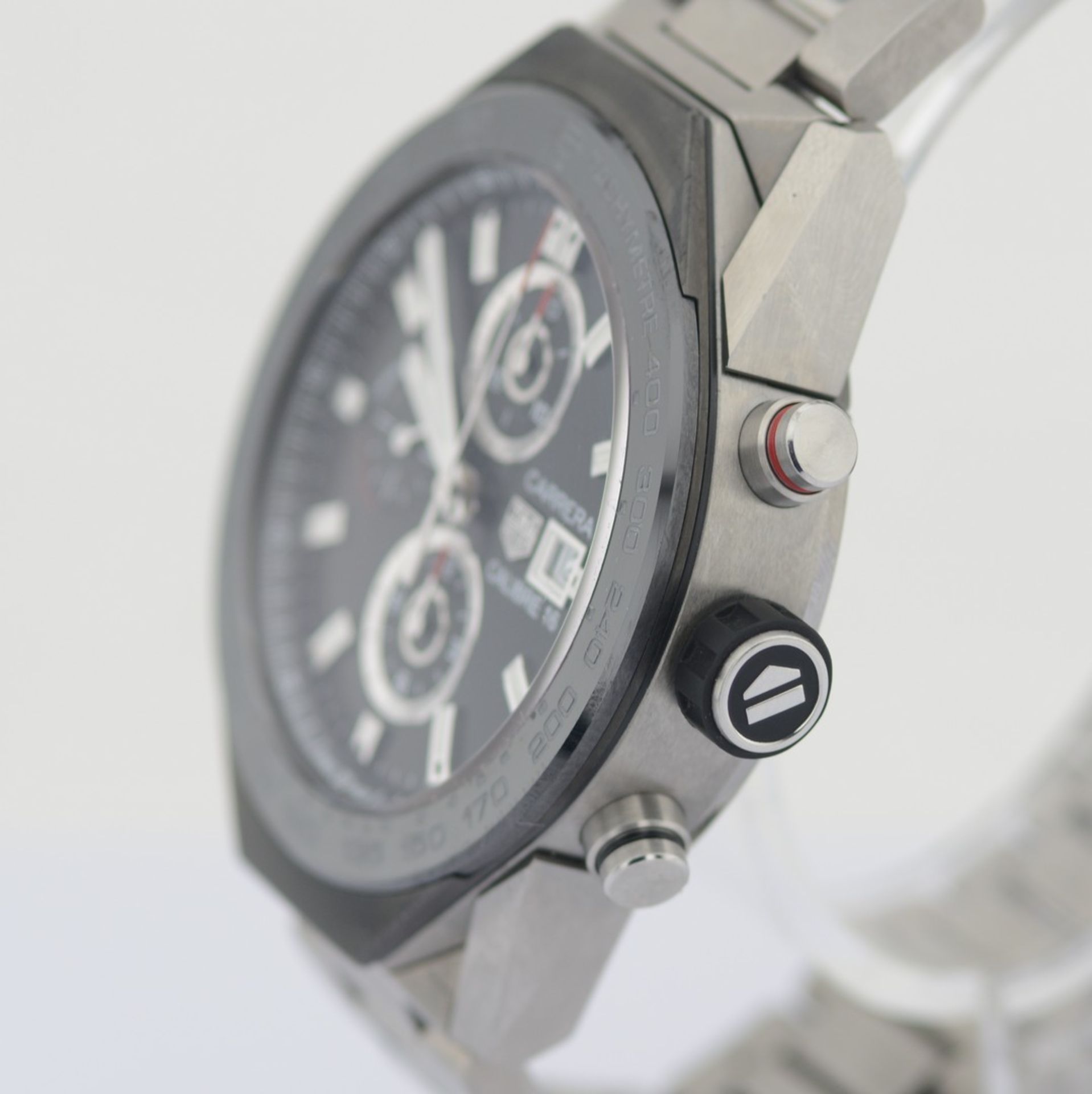 TAG Heuer / Connected 45 mm Caliber 16 Chronograph - Gentlemen's Titanium Wrist Watch - Image 8 of 12