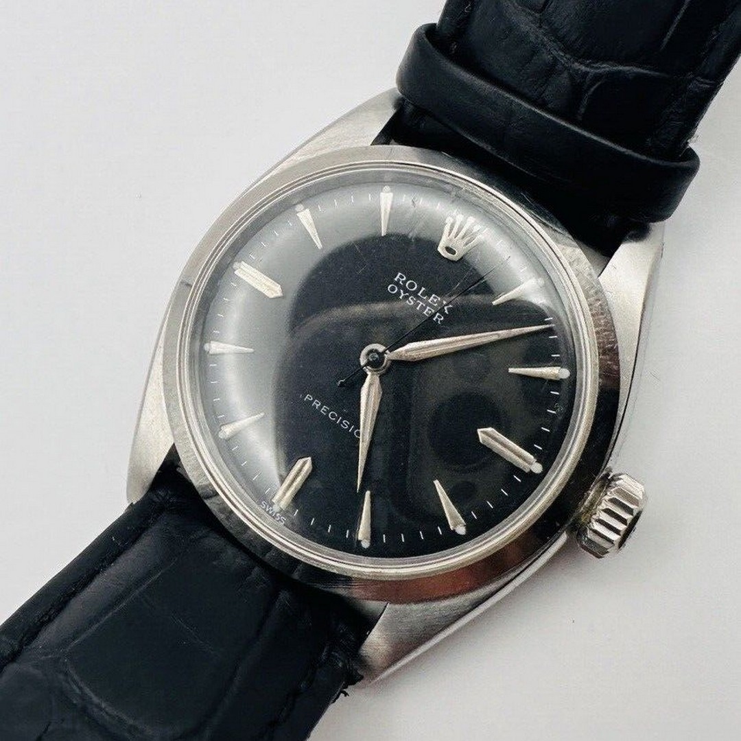 Rolex / Vintage Oyster Precision Ref 6422 - Gentlemen's Steel Wristwatch - Image 12 of 13