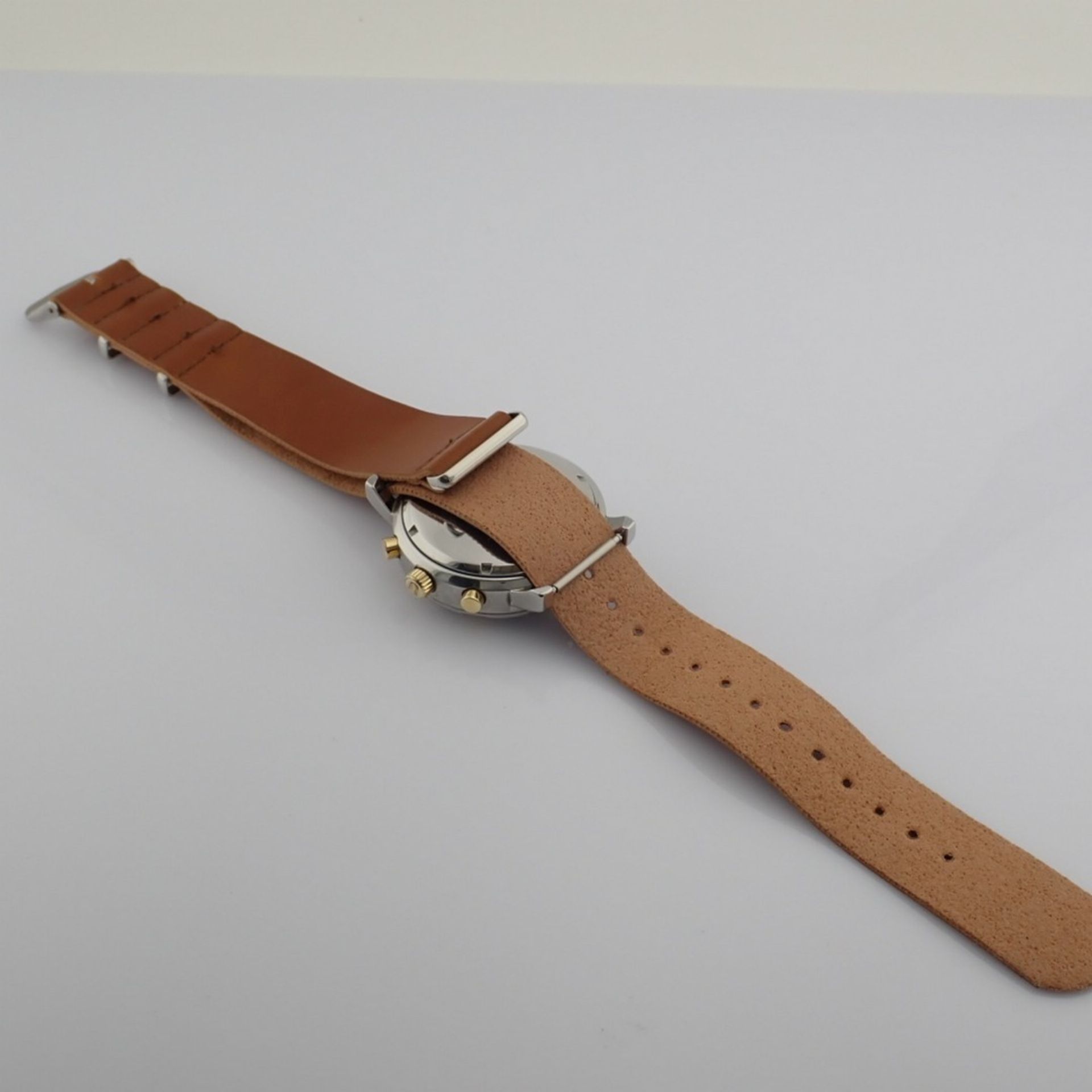 Universal Geneve / Compax 698.410 - Gentlemen's Steel Wristwatch - Image 6 of 17