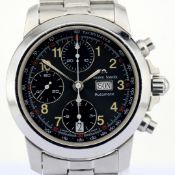 Maurice Lacroix / 39721 Automatic Chronograph - Gentlemen's Steel Wristwatch