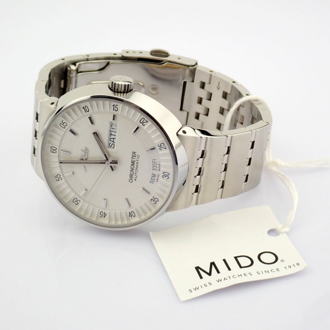 Mido / All Dial Day Date Choronometer Automatic Transparent (Unworn) - Gentlemen's Steel Wristwatc.. - Image 2 of 12