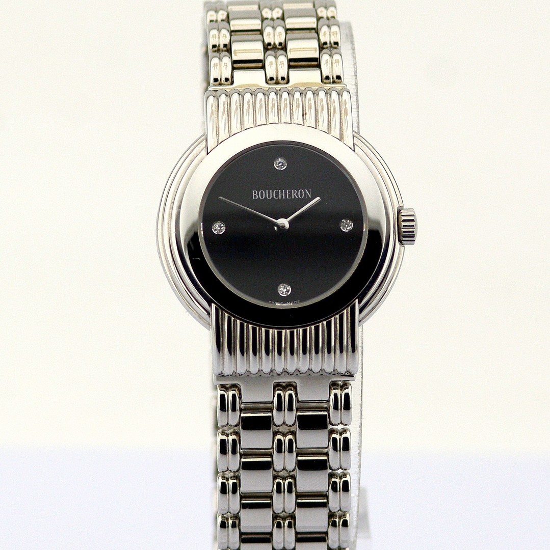 Boucheron / AG 251450 Diamond Dial - Lady's Steel Wristwatch - Image 9 of 11