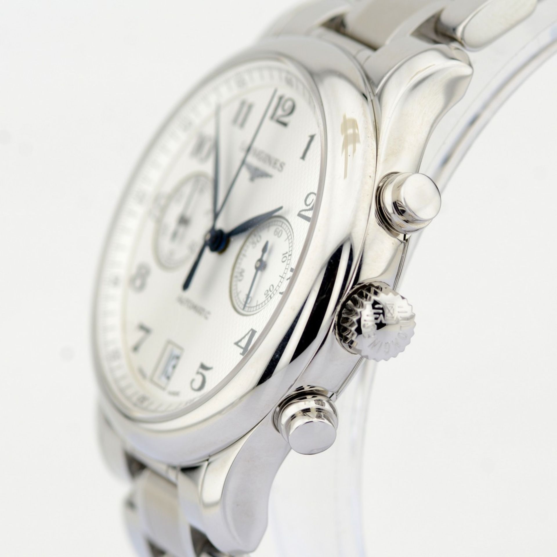 Longines / L2.669.4 Master Collection Chronograph Automatic - Gentlemen's Steel Wristwatch - Image 2 of 8