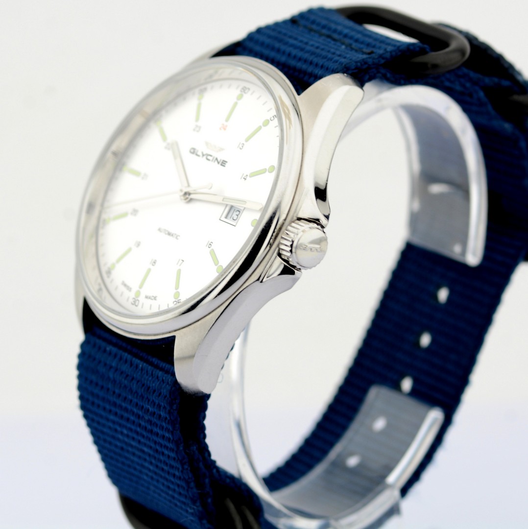 Glycine / Combat Automatic Date - Gentlemen's Steel Wristwatch - Image 2 of 7