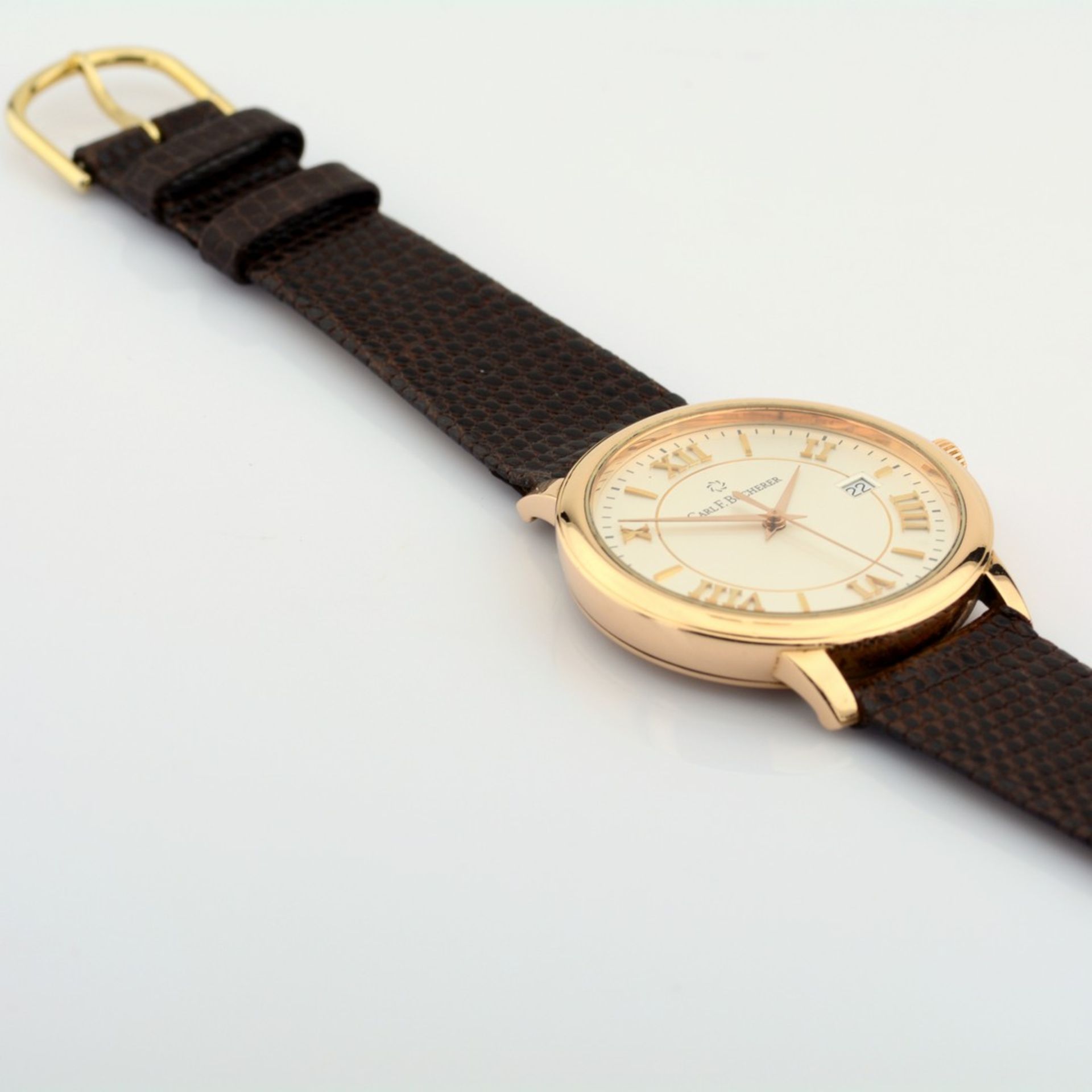 Carl F. Bucherer / Adamavi - 18K Yellow Gold Case - Automatic - Date - Gentlemen's Pink Gold Wrist.. - Image 7 of 7