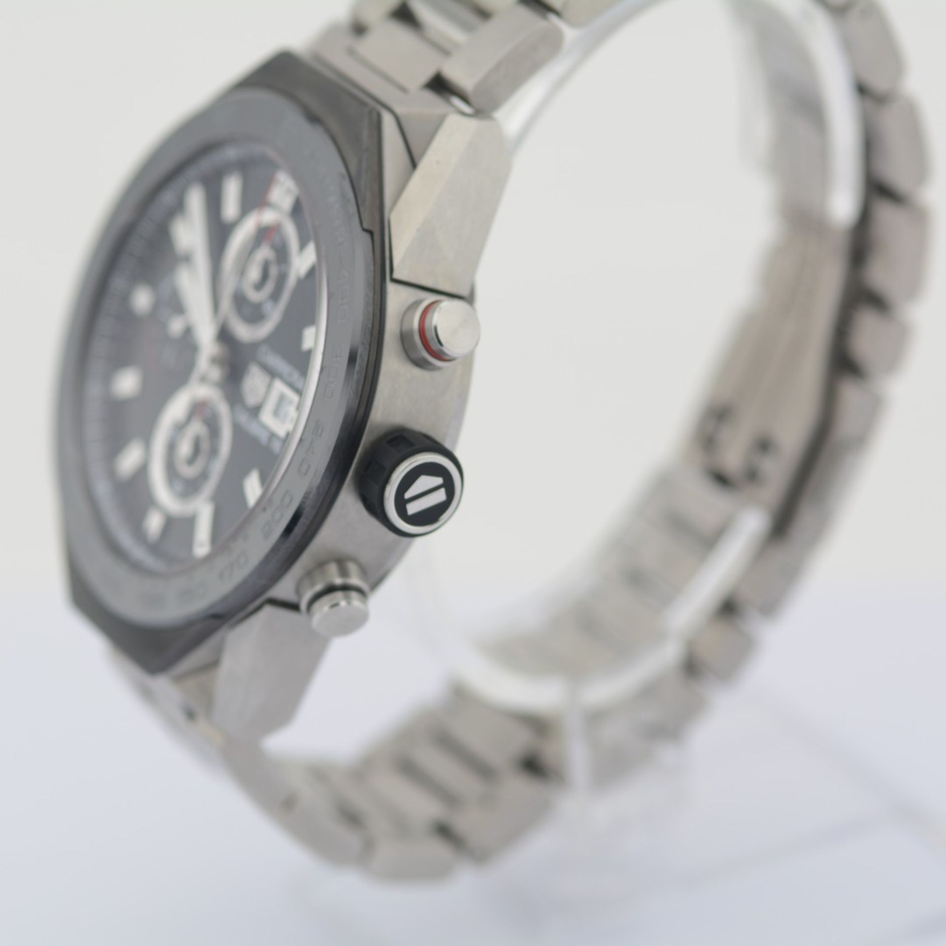 TAG Heuer / Connected 45 mm Caliber 16 Chronograph - Gentlemen's Titanium Wrist Watch - Image 7 of 12