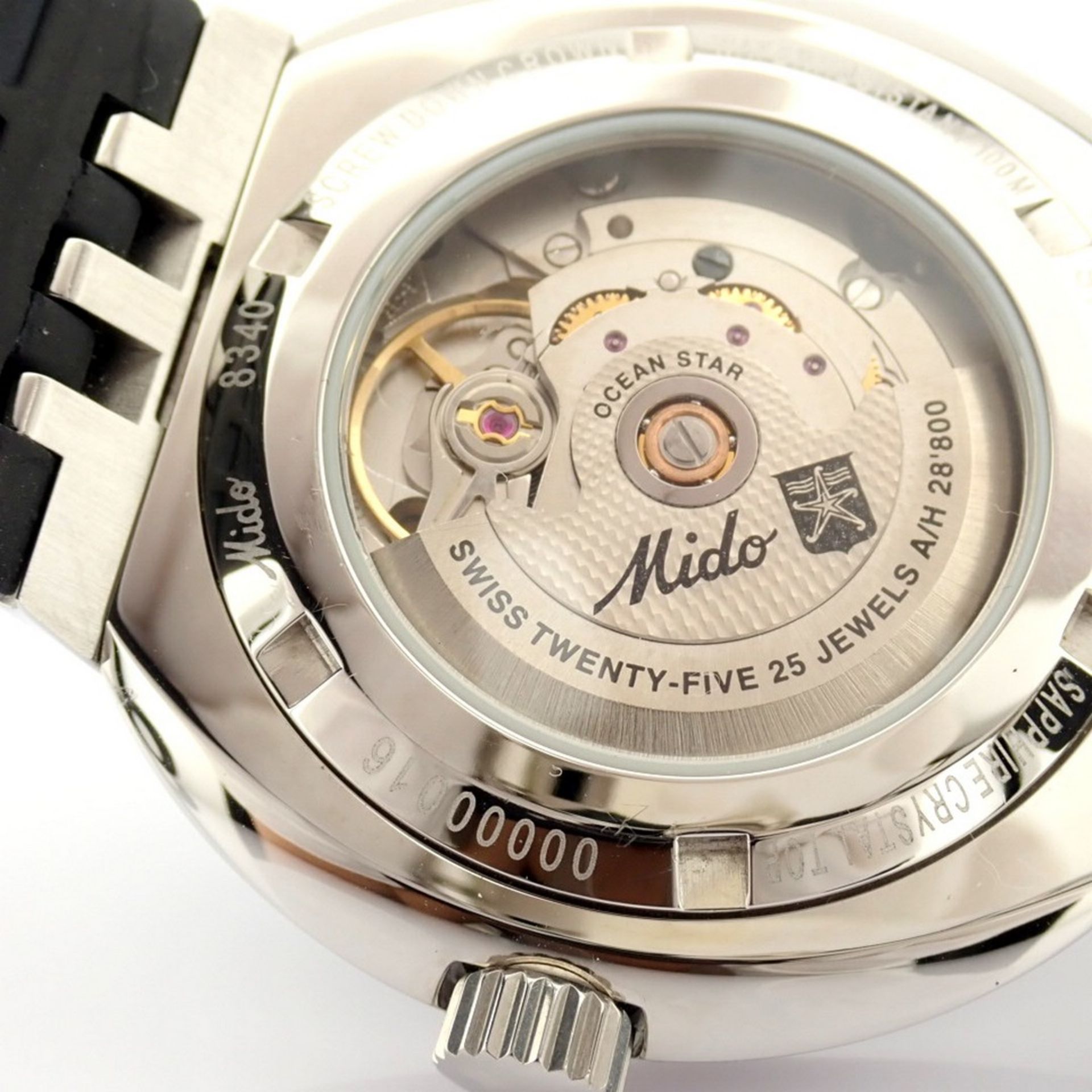 Mido / All Dial Day Date Choronometer Automatic Transparent (Unworn) - Gentlemen's Steel Wristwatc.. - Image 10 of 13