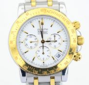 Zenith / El Primero Chronograph - Rainbow - Gentlemen's Gold/Steel Wrist Watch