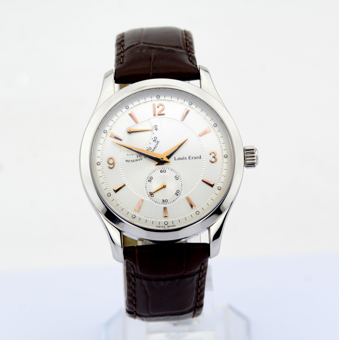 Louis Erard / Reserve De Marche - 40 mm (Unworn) - Gentlemen's Steel Wristwatch - Image 4 of 10