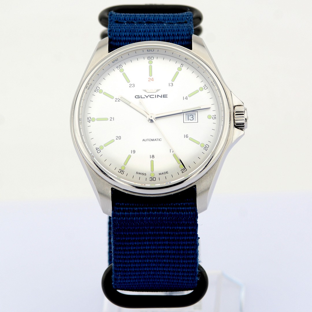 Glycine / Combat Automatic Date - Gentlemen's Steel Wristwatch - Image 6 of 7