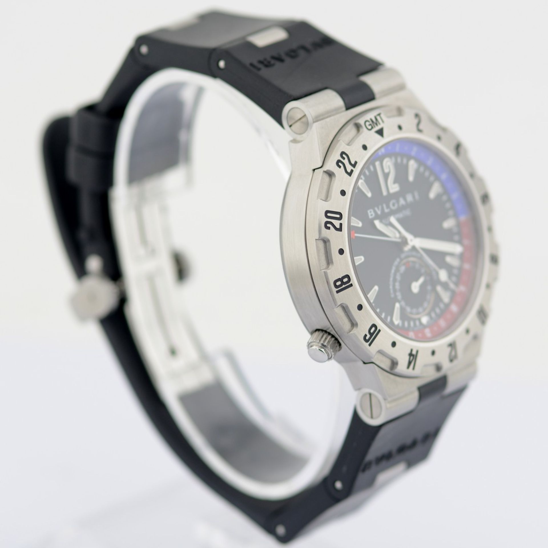 Bulgari / Diagono Professional GMT - Gentlemen's Steel Wrist Watch - Image 4 of 9