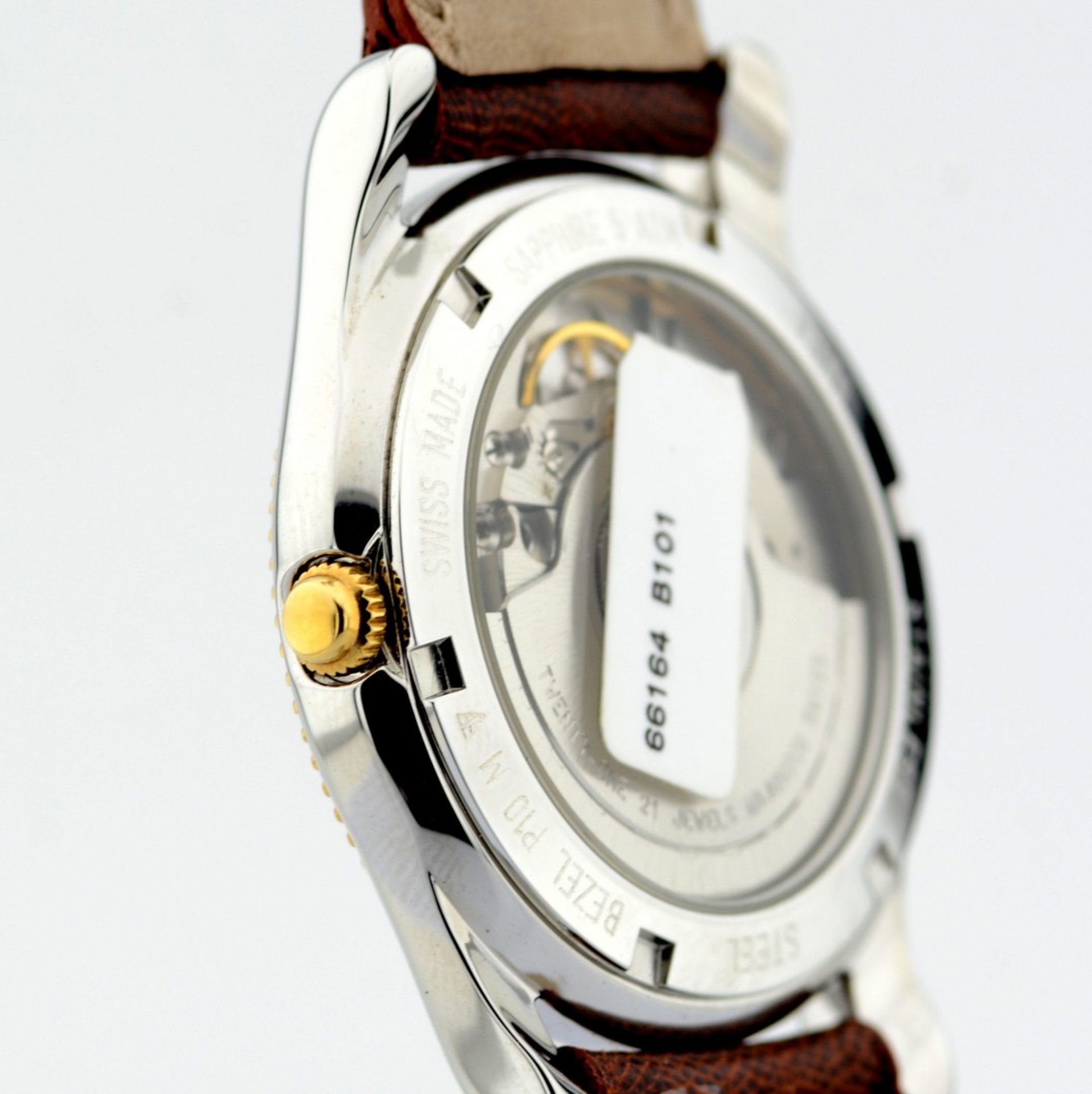 Edox / Automatic Date - Gentlemen's Gold/Steel Wristwatch - Image 5 of 7