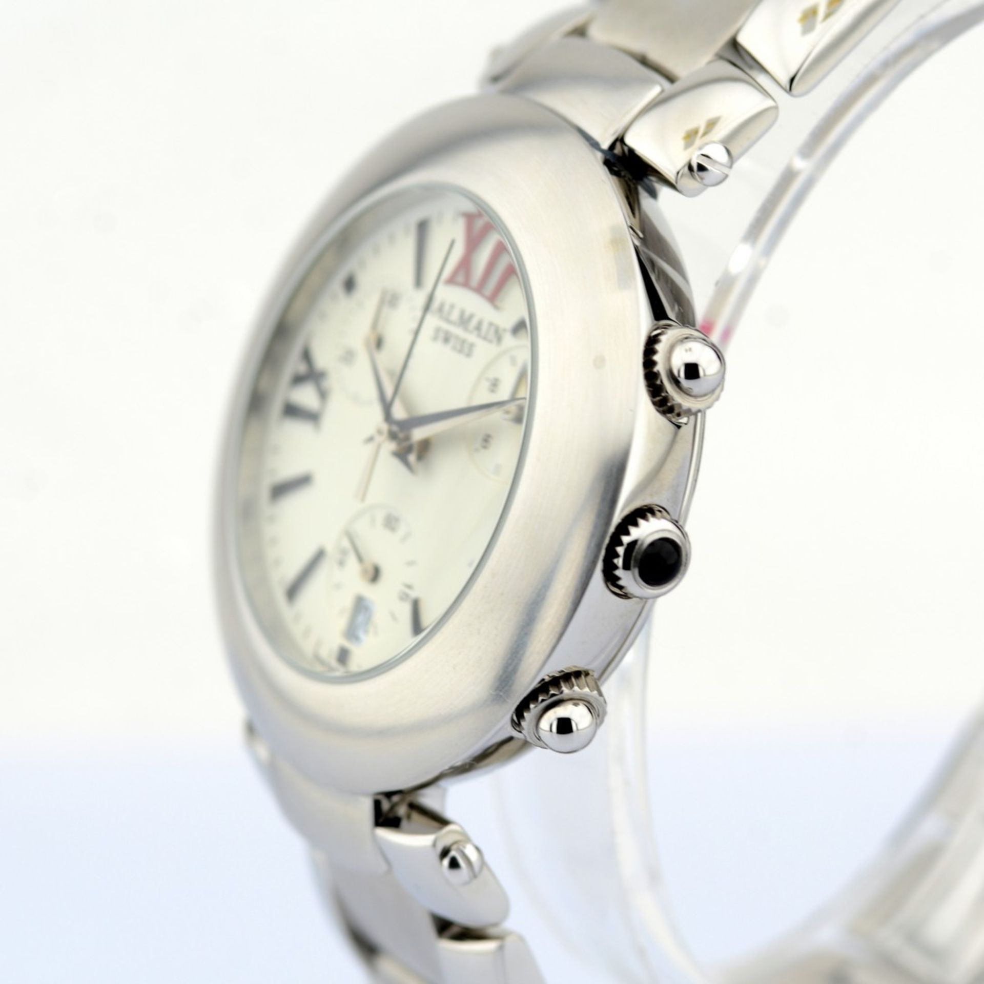 Pierre Balmain / Swiss Chronograph Date - Gentlemen's Steel Wristwatch - Image 2 of 6