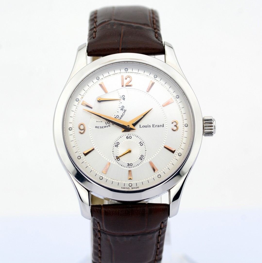 Louis Erard / Reserve De Marche - 40 mm (Unworn) - Gentlemen's Steel Wristwatch - Image 3 of 10