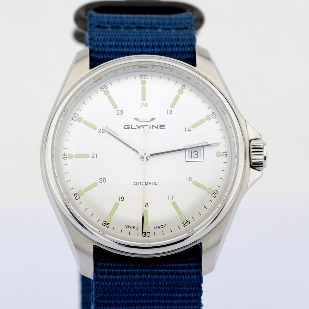 Glycine / Combat Automatic Date - Gentlemen's Steel Wristwatch - Image 7 of 7