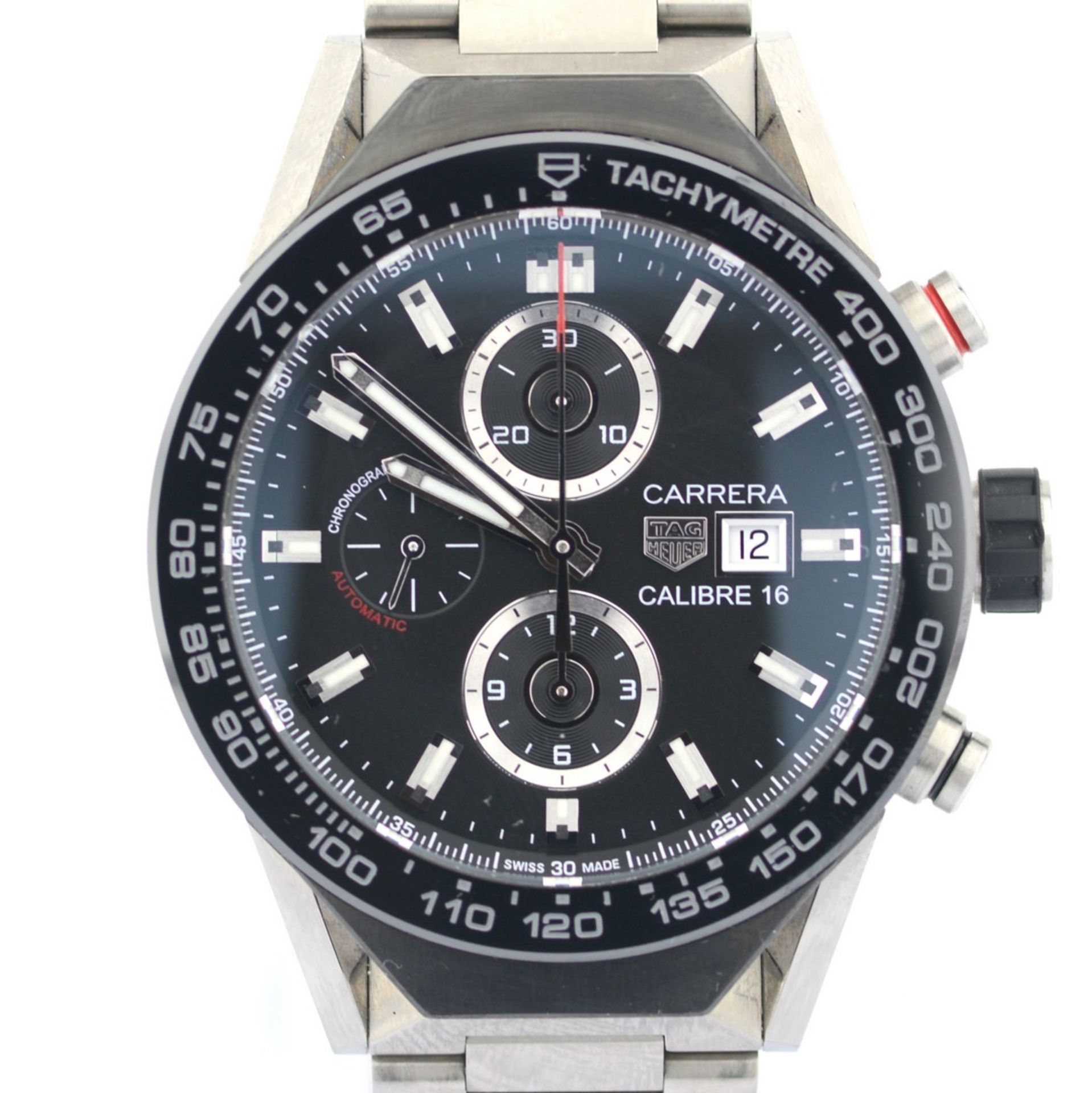 TAG Heuer / Connected 45 mm Caliber 16 Chronograph - Gentlemen's Titanium Wrist Watch - Image 6 of 12