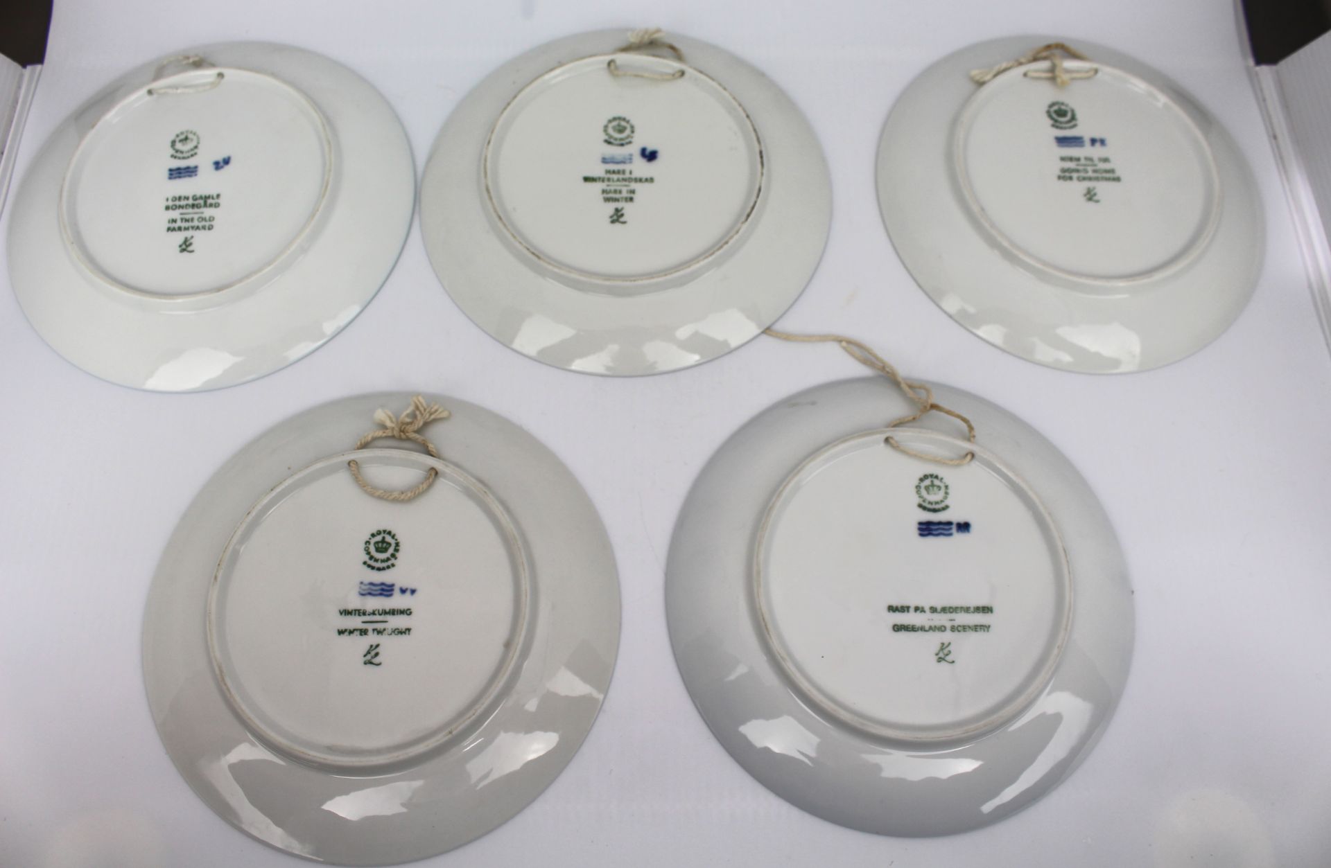 Collection of 5 Royal Copenhagen Christmas Plates - Image 2 of 2