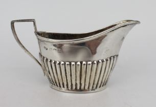 Solid Silver Cream Jug Birmingham 1917