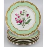 Set of 6 Winterthur Andrea by Sadek Decorative Plates