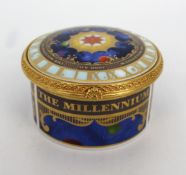 Royal Worcester Millennium Trinket Box