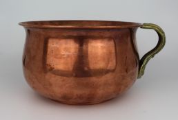 Antique Copper & Brass Chamber Pot