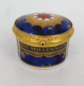 Royal Worcester Millennium Trinket Box