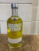 Absolut Citron Vodka - Alcohol (70cl, 40%). RRP £26.99