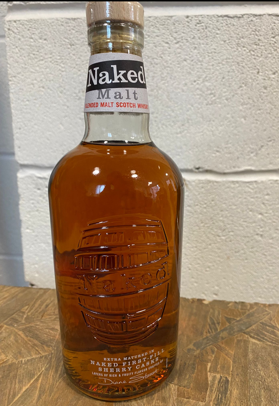 Naked Malt Blended Malt Scotch Whisky Alcohol (70cl, 40%). RRP £28.99