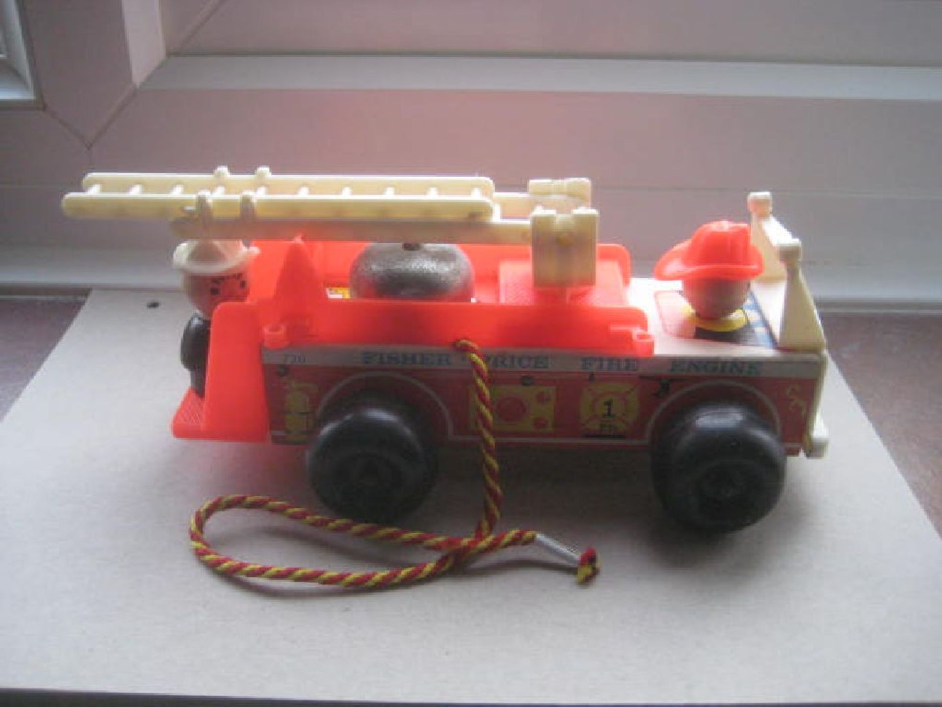 Vintage Fisher Price Fire Engine, Model Number 720 - Image 2 of 10