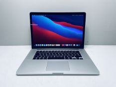 Apple MacBook Pro 15” Retina Big Sur Core i7-4980HQ 16GB Memory 128GB SSD Office