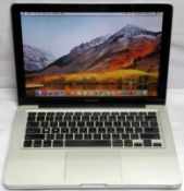 Apple MacBook Pro 13” OS High Sierra Core i5-3210M 4GB DDR3 500GB Webcam OffIce