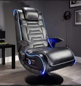RRP £289.99. X Rocker Evo Pro Neo Fibre 4.1 Pedestal. Featuring A Side-Lit LED Surround With Sing...
