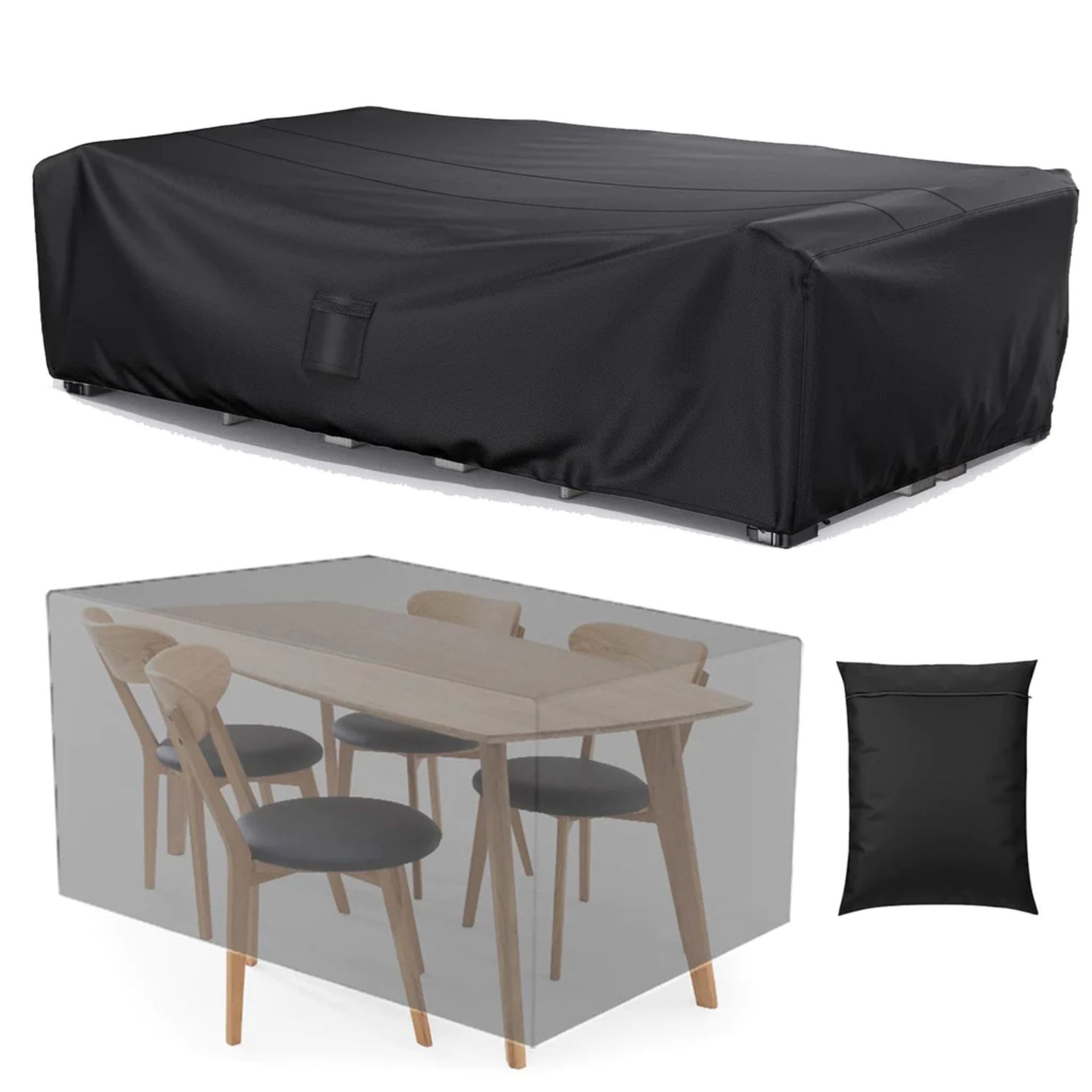 Brand New Garden Furniture Covers Waterproof 170X94X71Cm, Trunk Patio Furniture Covers 600D