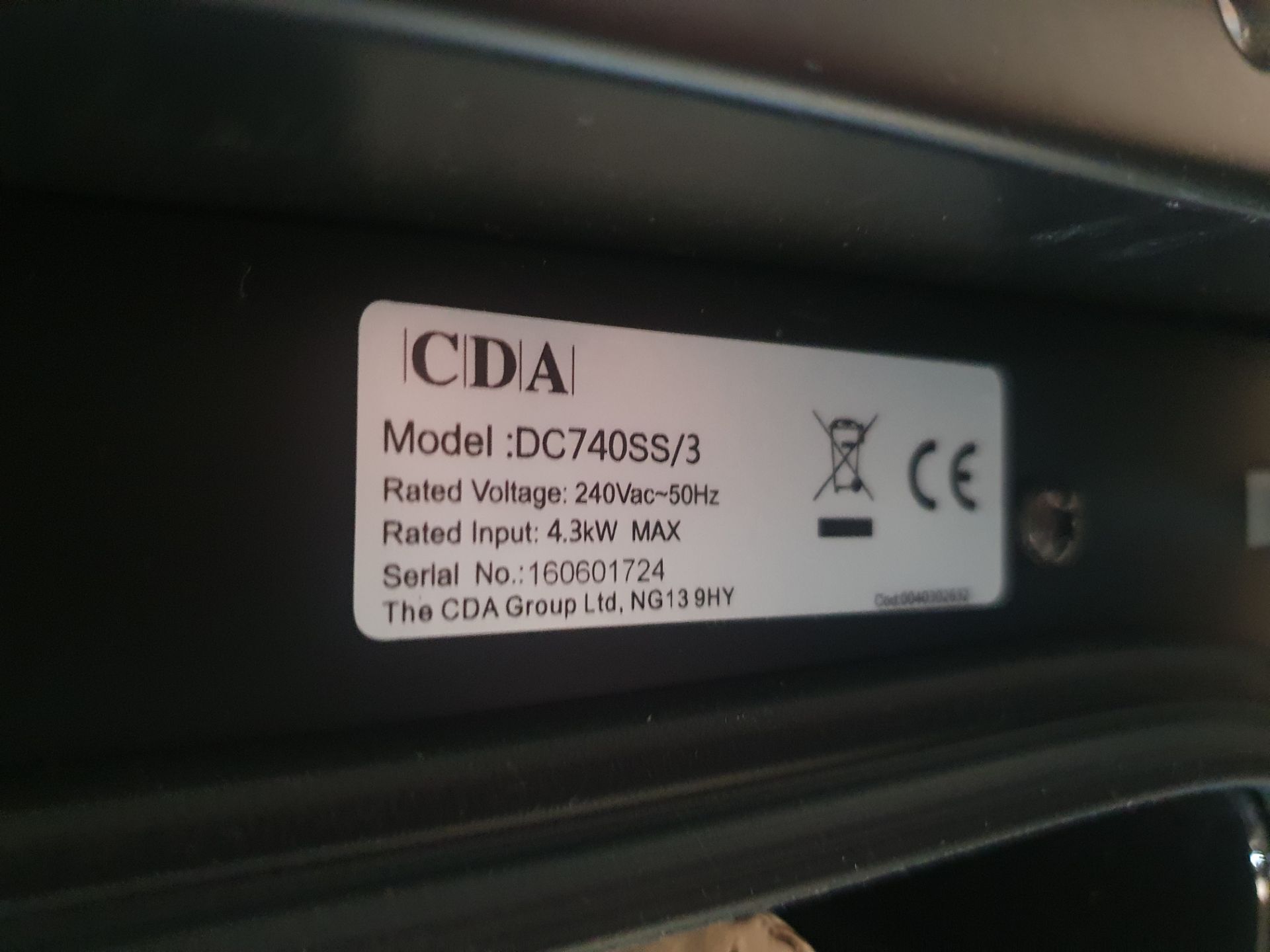CDA DC741SS Built-Under Electric Double Oven. Colour - Stainless Steel Fan Oven RRP £599 - Image 4 of 13