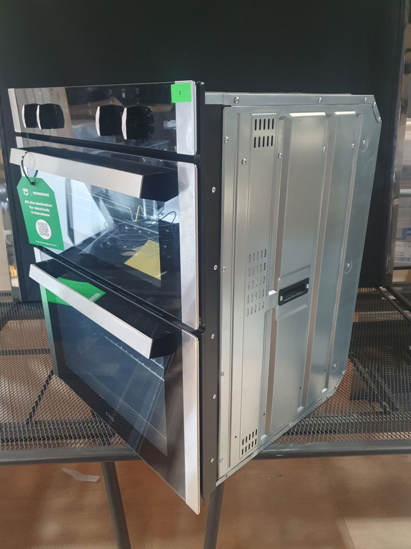 CDA DC741SS Built-Under Electric Double Oven. Colour - Stainless Steel Fan Oven RRP £599 - Image 5 of 13