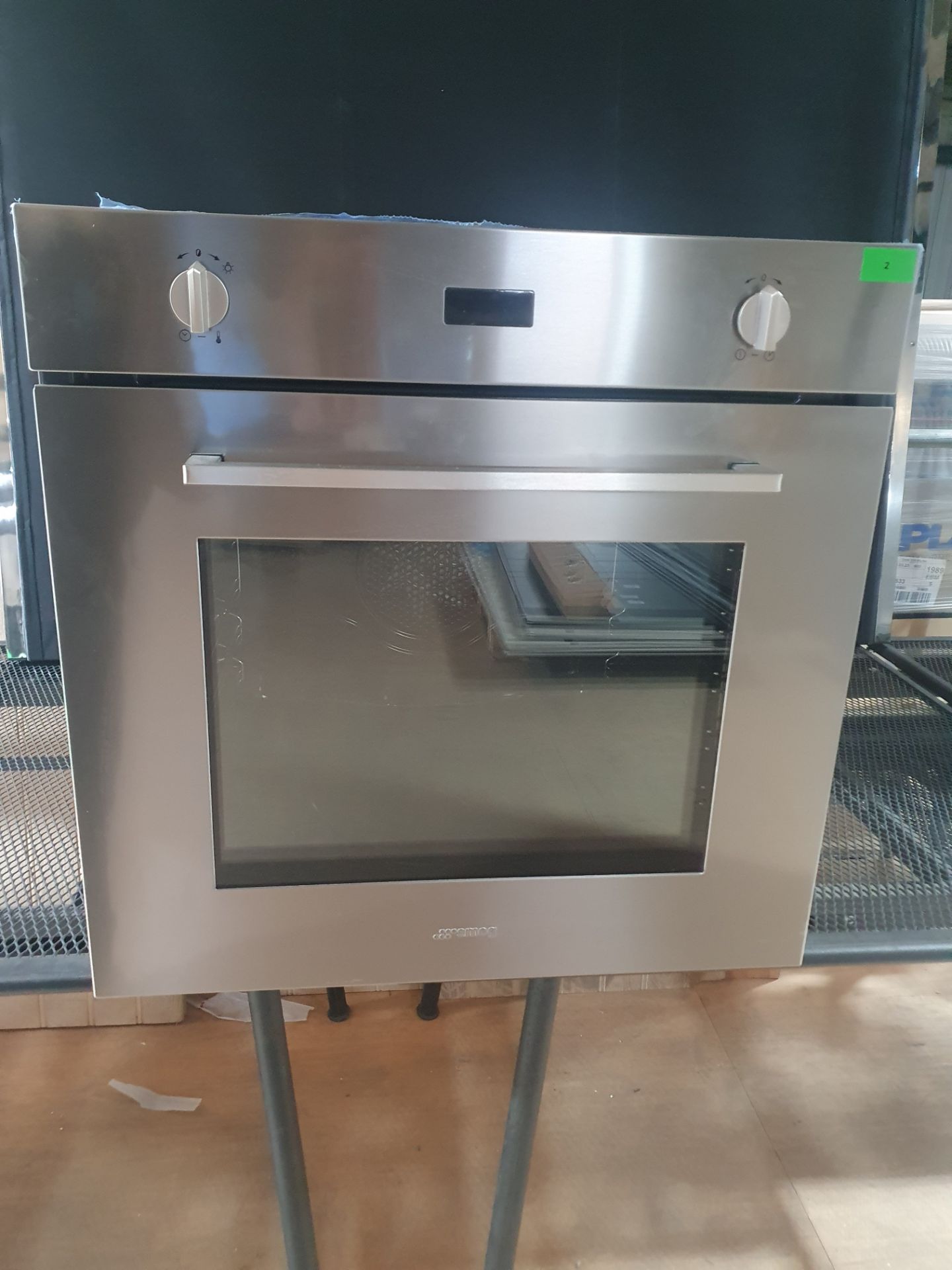 Smeg Cucina SF485X Stainless Steel Multifunctional Single Built In Oven RRP £599