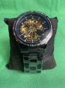 Aquarius Mechanical Watch Manual (Black) RRP £30.00