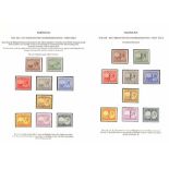 Bermuda ¼d - 1/- Set of Nine Overprinted "Specimen", Also The Mint Set, All Superb. S.G. £485. (1...