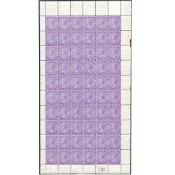 Bermuda 6d Bright Mauve, Complete Unmounted Mint Lower Right Pane of Sixty, Complete Margins