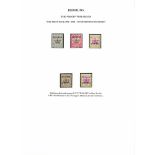 Bermuda 1902-03 Crown Ca ½d, 1d and 3d Overprinted "Specimen", Fine Mint; Also ½d and 3d "Specime...