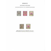Bermuda 1902-03 Crown Ca ½d, 1d and 3d Overprinted "Specimen", Fine Mint; Also ½d and 3d "Specime...