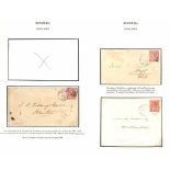Bermuda 1884-88 Covers Posted Within Hamilton All Franked 1d Cancelled By Number "1" Type K3 Dupl...