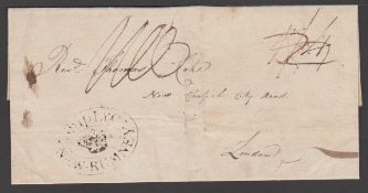G.B. - Ship Letters - New Romney / Egypt 1803