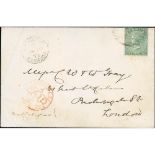 Bermuda 1882-83 Covers To "Miss Annie E. Outerbridge, Baileys Bay" Franked 1d, Both Cancelled By...