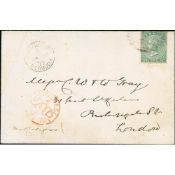 Bermuda 1882-83 Covers To "Miss Annie E. Outerbridge, Baileys Bay" Franked 1d, Both Cancelled By...