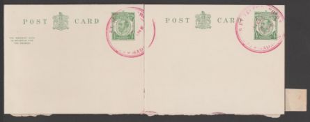 G.B. - King George V Postal Stationery 1913